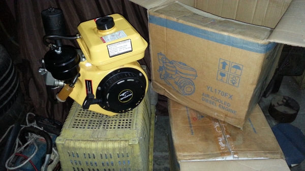 ขายเครื่องยนต์ดีเซล 4.5แรง 2ตัว 9,500 สภาพใหม่