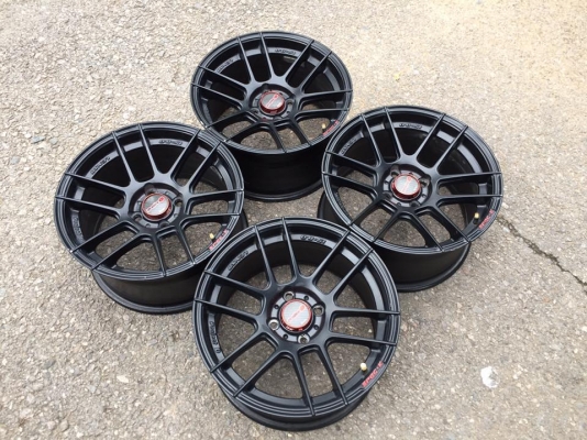 ขายล้อแม็กเปล่า Lenso Project D Spec-K สีดำ สภาพสวยๆ ขอบ 15 4 วง ราคา 7,800 บาท #ลายยอดฮิต สภาพ 85\%