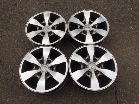 ขายล้อแม็กเปล่า Toyota vigo หน้าเงา สภาพสวยๆ ขอบ 16 4 วง ราคา 3,900 บาท ราคาถูกๆ ขายล้อแม็กเปล่า Toyota vigo หน้าเงา สภาพสวยๆ ขอบ 16 4 วง ราคา 3,900 บาท ราคาถูกๆ