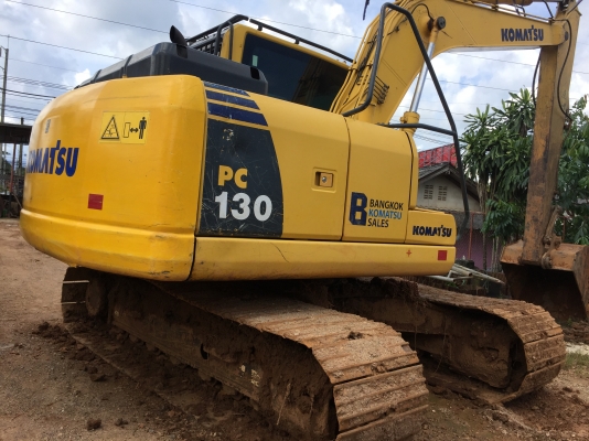Pc130-8...รถไม่เคยลงน้ำเค็ม สวยเดิมๆมือเดียวป้ายแดง เอกสารพร้อม