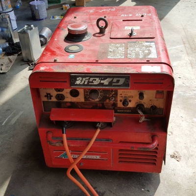 เครื่องเชื่อมเก่าญี่ปุ่น shindaiwa EGW145M
