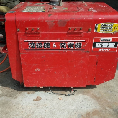 เครื่องเชื่อมเก่าญี่ปุ่น shindaiwa EGW145M