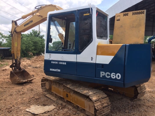 แบคโฮPC60-6 เครื่องดี เอวแน่น