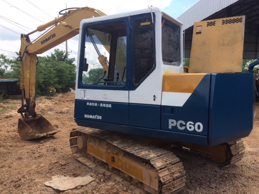 แบคโฮPC60-6 เครื่องดี เอวแน่น
