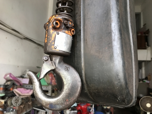 ขายรอกโซ่ไฟฟ้า Hitachi 1ton. Made in Japan เก่าญี่ปุ่น พร้อมหม้อแปลง สภาพสวยเดิมๆ วิ่งนิ่มเดิมๆ พร้อมใช้งาน