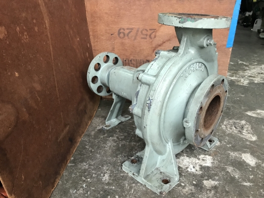 ขายหัวปั่มน้ำหอยโข่ง Ebara 100x80FSJ ขนาดเข้า 4นิ้ว ออก 3นิ้ว ใบพัดทองเหลือง สภาพสวยเดิมๆ หมุนนิ่ม พร้อมใช้งาน