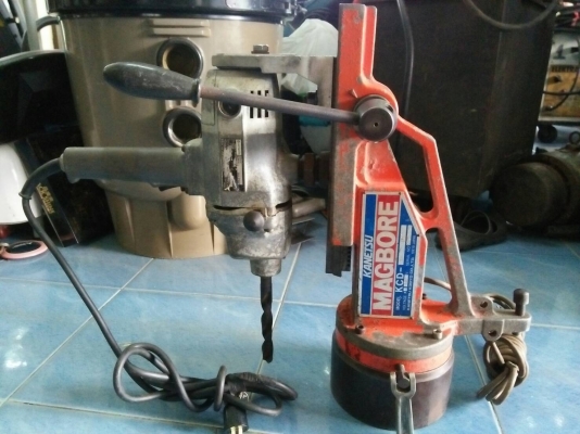 สว่านแม่เหล็ก HITACHI สภาพพร้อมใช้งาน