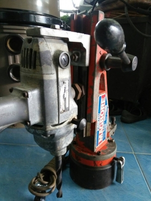 สว่านแม่เหล็ก HITACHI สภาพพร้อมใช้งาน สว่านแม่เหล็ก HITACHI สภาพพร้อมใช้งาน