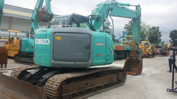 Kobelco SK135SR-2 # YY05-13034  ปี 2008 5,053ชม สภาพสวย พร้อมใบมีดดัน, ลายสำหรับหัวเจาะ ราคาไม่แพงครับโทร 061-4194021 พรภวิษย์