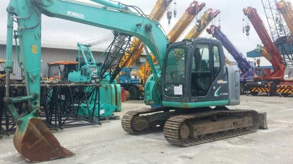 Kobelco SK135SR-2 # YY05-13034  ปี 2008 5,053ชม สภาพสวย พร้อมใบมีดดัน, ลายสำหรับหัวเจาะ ราคาไม่แพงครับโทร 061-4194021 พรภวิษย์