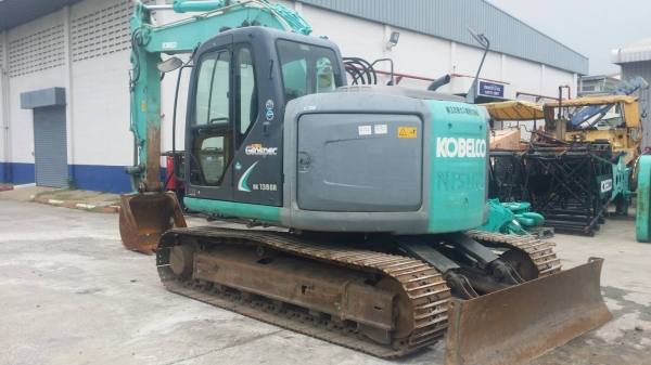 Kobelco SK135SR-2 # YY05-13034  ปี 2008 5,053ชม สภาพสวย พร้อมใบมีดดัน, ลายสำหรับหัวเจาะ ราคาไม่แพงครับโทร 061-4194021 พรภวิษย์