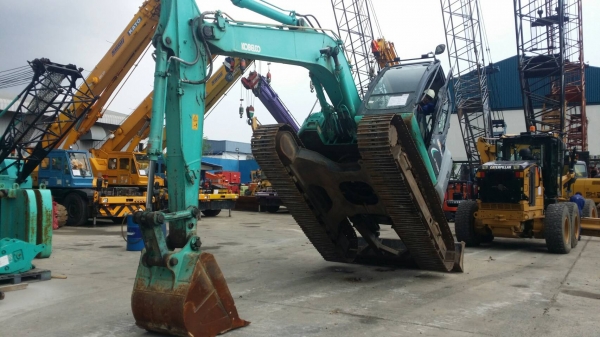 Kobelco SK135SR-2 # YY05-13034  ปี 2008 5,053ชม สภาพสวย พร้อมใบมีดดัน, ลายสำหรับหัวเจาะ ราคาไม่แพงครับโทร 061-4194021 พรภวิษย์