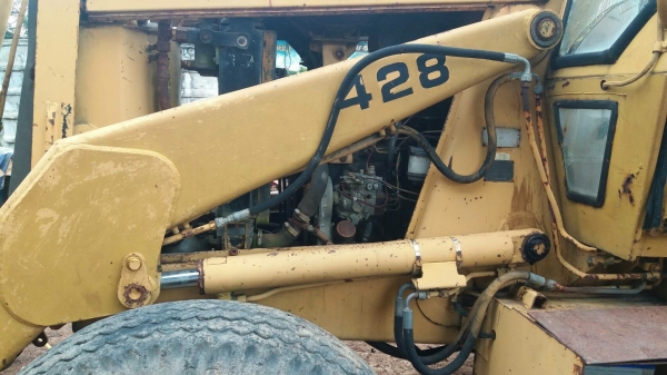 รถตัก Cat 428 เดิมๆ ตามรุ่น เพลาเดียว เอกสารเล่มทะเบียน