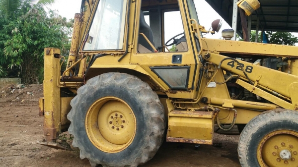 รถตัก Cat 428 เดิมๆ ตามรุ่น เพลาเดียว เอกสารเล่มทะเบียน