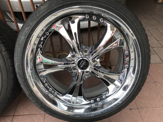 ล้อเเท้ WEDS 19หน้า9หลัง10อ๊อฟ38ทั้ง4วงเก่าญี่ปุ่นเเท้สีเดิมสภาพตามรูป