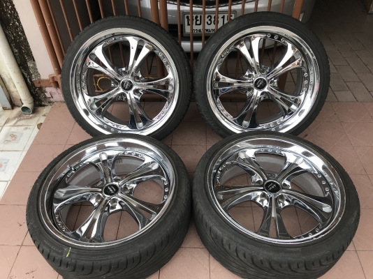 ล้อเเท้ WEDS 19หน้า9หลัง10อ๊อฟ38ทั้ง4วงเก่าญี่ปุ่นเเท้สีเดิมสภาพตามรูป