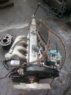 เครื่องยนต์ มิตซูบิชิ ไซโคลน 4D55 เครื่องสวยๆ