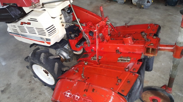 รถพรวนดิน สาดยกร่อง 5 แรง ใบตีดินสวยๆๆ รหัสสินค้า C2 - 13 พร้อมใช้งาน