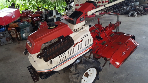 รถพรวนดิน สาดยกร่อง 5 แรง ใบตีดินสวยๆๆ รหัสสินค้า C2 - 13 พร้อมใช้งาน