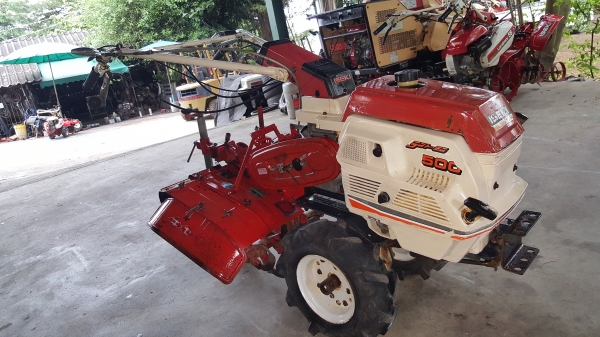 รถพรวนดิน สาดยกร่อง 5 แรง ใบตีดินสวยๆๆ รหัสสินค้า C2 - 13 พร้อมใช้งาน