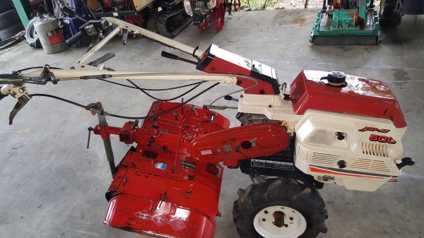 รถพรวนดิน สาดยกร่อง 5 แรง ใบตีดินสวยๆๆ รหัสสินค้า C2 - 13 พร้อมใช้งาน