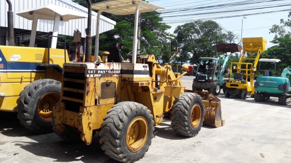 รถตัก Komatsu 507 เก่าญี่ปุ่น รถนำเข้าแท้100\% ไม่ผ่านการใช้งานใดๆในเมืองไทย