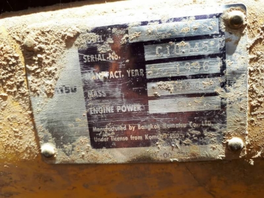 ขาย 595,000฿ KOMAT'SU.p.c200-6 เครื่องดีปั้มแรงช่วงล่างแน่น เอกสารเล่มทะเบียน รถอยู่ มุขดาหาร 090-772-3710 090-772-3708