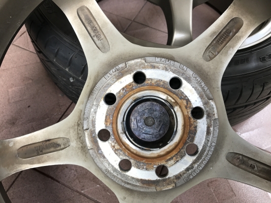 ล้อ A TECH ขอบ15กว้าง5นิ้วอ๊อฟ48 4รู100ติดยางปี15ดอกเต็มเเน่นใช้ยาวเก่าญี่ปุ่นเเท้สภาพสวยสีเดิมๆ