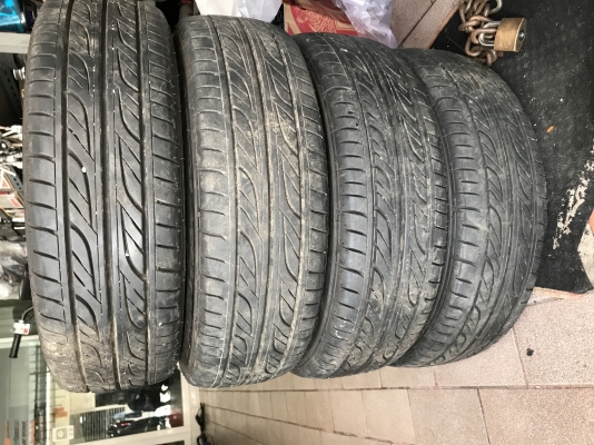 ล้อ A TECH ขอบ15กว้าง5นิ้วอ๊อฟ48 4รู100ติดยางปี15ดอกเต็มเเน่นใช้ยาวเก่าญี่ปุ่นเเท้สภาพสวยสีเดิมๆ