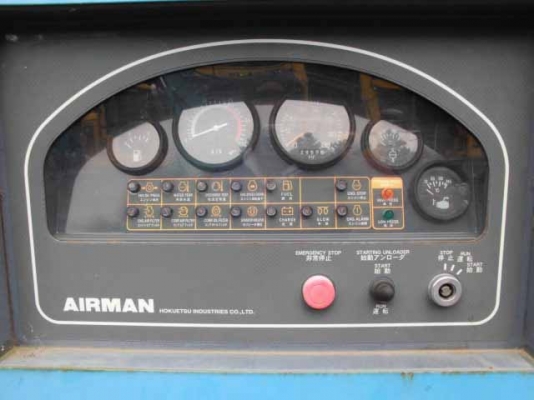 AIRMAN PDSG820S : High Pressure Compressor 13 บาร์* มือสองญี่ปุ่น โทร. 080-6565422 (หนิง)