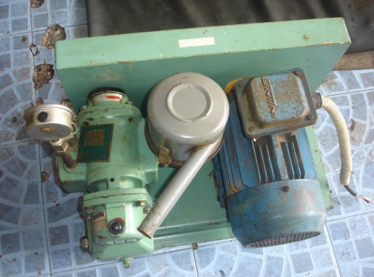 ขายปั้มเติมอากาศ มอเตอร์2แรง ไฟ380 ท่อออก2นิ้ว งานjapan