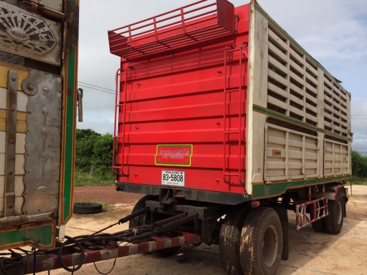 พ่วง 20 ล้อ HINO 2K วางเครื่อง K13C 335 แรง กระบะแม่มิเนียม - ลูกกระบะเหล็ก แม่ลูกดั้ม ยางเต็ม รถพร้