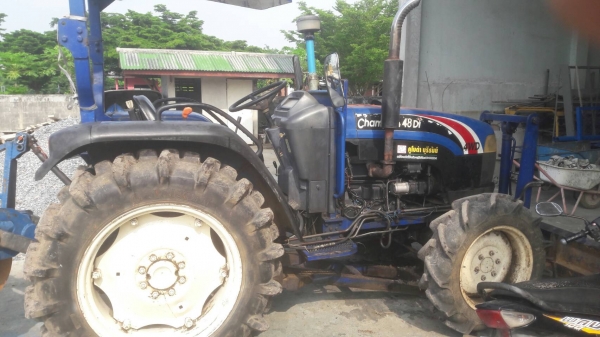 ขายด่วน รถไถ champion 48di 2เพลา มีใบดัน หางหลังพร้อม สภาพพร้อมใช้งานเลย ขาย195000