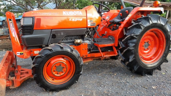 ขาย L4508DT 4WD พร้อมใบดันดิน+ผาน6 รถพร้อมใช้ ไม่หลวม ไม่เยิ้ม แน่นทุกจุด รับประกัน