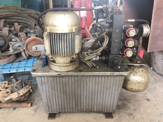 ชุดเพาวเอร์ยูนิค ปั๊มไฮดรอลิค มอเตอร์ 220/380V 1.1KW พร้อมใช้งาน!