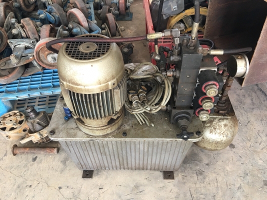ชุดเพาวเอร์ยูนิค ปั๊มไฮดรอลิค มอเตอร์ 220/380V 1.1KW พร้อมใช้งาน!