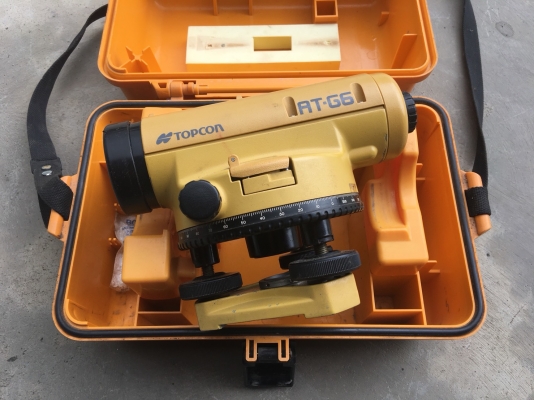 กล้องระดับ Topcon รุ่น AT-G6 พร้อมขาตั้งกล้อง ใช้งานได้เลย
