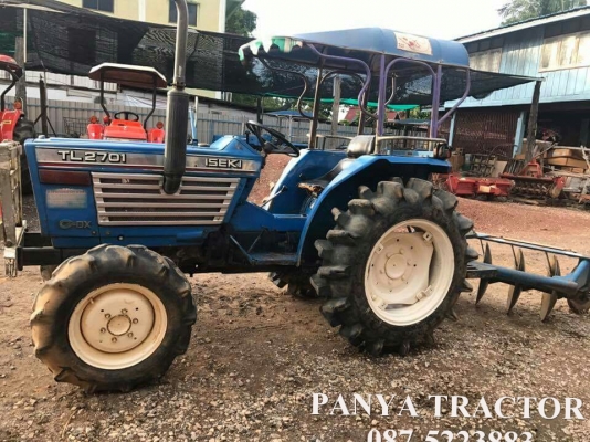 รถเข้าใหม่#ปัญญาแทรคเตอร์..จัดมาให้ครับ ด่วน 85,000บาท. รถแทรกเตอร์ อีเซกิTL2701พร้อมผาน5 สภาพพร้อมใช้