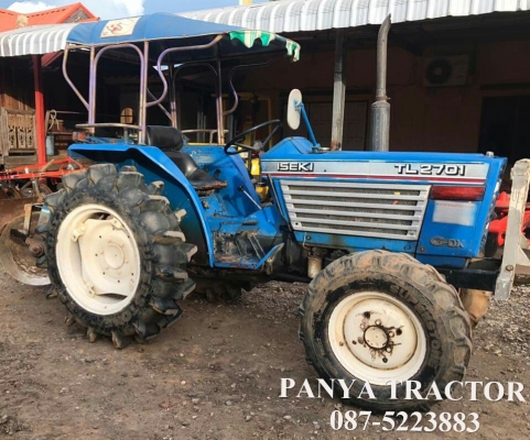 รถเข้าใหม่#ปัญญาแทรคเตอร์..จัดมาให้ครับ ด่วน 85,000บาท. รถแทรกเตอร์ อีเซกิTL2701พร้อมผาน5 สภาพพร้อมใช้