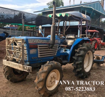 รถเข้าใหม่#ปัญญาแทรคเตอร์..จัดมาให้ครับ ด่วน 85,000บาท. รถแทรกเตอร์ อีเซกิTL2701พร้อมผาน5 สภาพพร้อมใช้