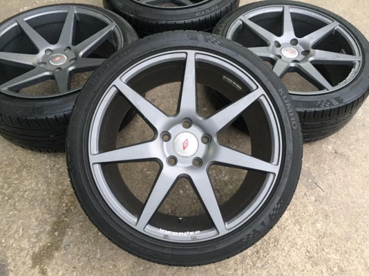 ขายล้อแม็ก INFORGED IFG-3 แนว VIP สีเทากัล สภาพสวย ขอบ 18 4 ล้อ ราคา 17,800 บาท #ลายยอดฮิต สภาพ 85\%