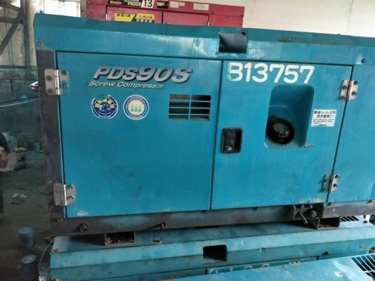 PDS90S - เครื่องปั๊มลม Airman มือสอง ขนาด 7 บาร์ 90 cfm. นำเข้าจากญี่ปุ่น by OEK