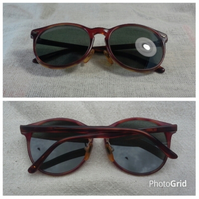 แว่นตาอิตาเลียนวินเทจ ยุค '80s 'หยดน้ำ ประดับ นกอินทรี' Vintage MONTE - CARLO handmad แว่นตาอิตาเลียนวินเทจ ยุค '80s 'หยดน้ำ ประดับ นกอินทรี' Vintage MONTE - CARLO handmad