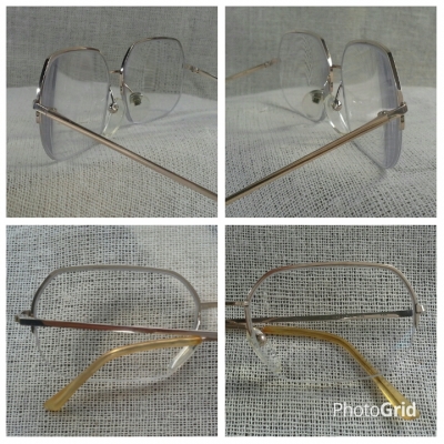 แว่นสายตายาวโกลด์ฟิลด์ ยุค &#039;60s แฮนด์เมดฝรั่งเศสในตำนาน ค่าสายตา +200 Vintage ESSEL handmade in