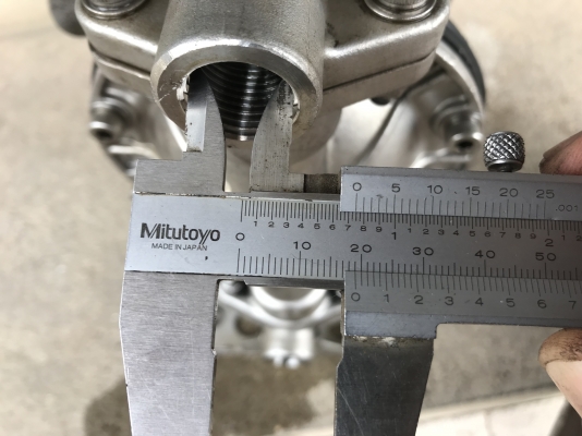 ขายปั้มไดอะแฟรม Chempro air โครงสร้างสแตนเลส ขนาดท่อ 6หุน สภาพสวยมาก ดูดแรง พร้อมใช้งาน