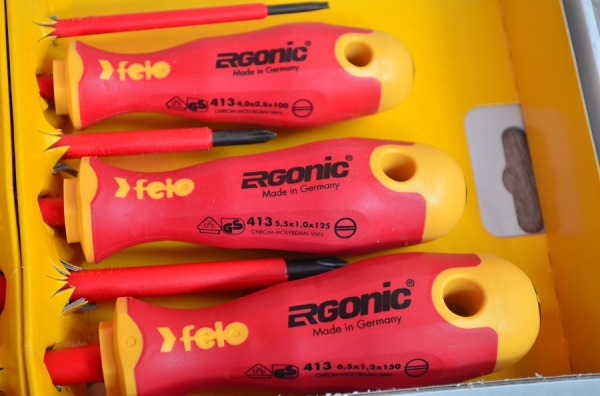 ชุดไขควง FELO VDE. ชุดไขควง FELO VDE.