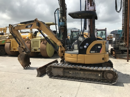 CAT 304C รุ่นใหม่ คันเร่งไฟฟ้า ปั้มนิ้ว คอนโทรลน้ำมัน เครื่อง CAT 4 สูบ