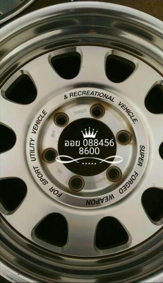 ขายล้อ Epsilon 16x8 ออฟ 0 ล้อแท้ญี่ปุ่นสวยๆ