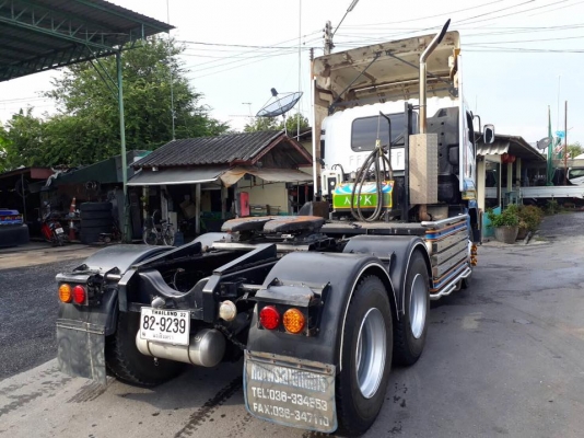 ISUZU หัวลาก360แรงม้า ปี58 พร้อมหางดั๊ม ปี56 ISUZU หัวลาก360แรงม้า ปี58 พร้อมหางดั๊ม ปี56