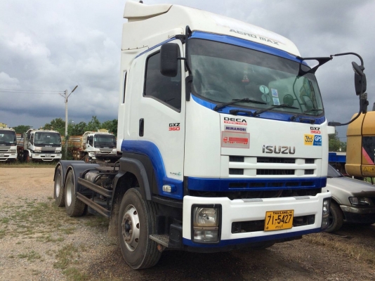 Isuzu 360 แรง ปี 58 หัวลากพร้อมใช้งาน ไมล์ 158,xxx ทะเบียนพร้อม